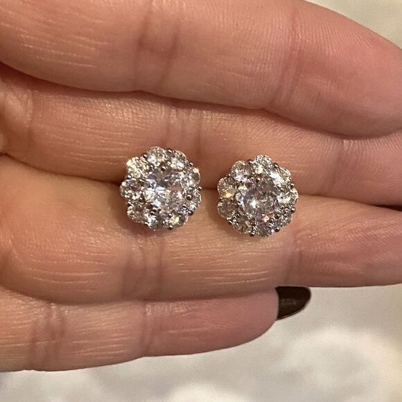 The Sunflower 925 Silver earrings - Picture 3 of 7